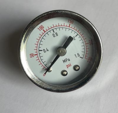 China 1.5 Inches General Purpose Pressure Gauge Radial Connection 3/8