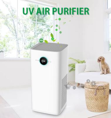 China Multi Function OEM Negative Ion Air Cleaner Hepa Air Purifier For Allergies for sale