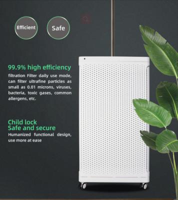 China 5 In 1 H13 True HEPA UV HEPA Air Purifier For Large Room 5500 Sq Ft for sale
