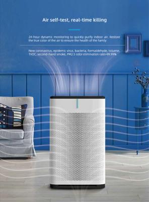 China Smart True 5 In1 HEPA Large Room Air Cleaner Air Purifier For Allergies And Asthma for sale