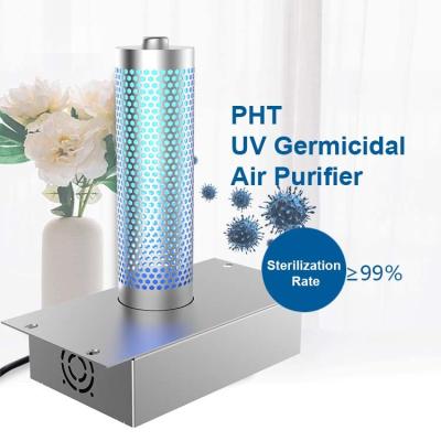 China UV Light Duct Air Purifier Photocatalyst AC Motor Iron ABS Materials for sale