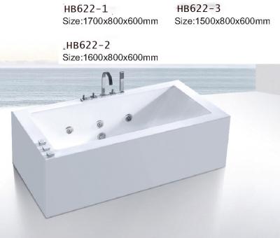 China Bathtubs, freestanding Bathtub without faucet , hand shower HB622-1 for sale
