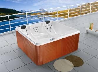 Chine baquet chaud, baignoire extérieure, station thermale de bain, tourbillon, bahtub, baignoire chaude, piscine SPAF-313 d'oscillation à vendre