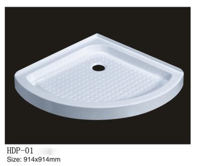 China Acrylic shower tray, shower basin,acrylic shower base HDP-1 for sale