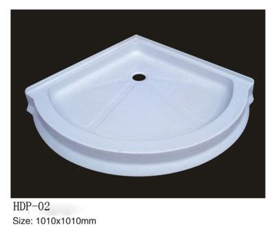 China Acrylic shower tray, shower basin,acrylic shower base HDP-02 for sale