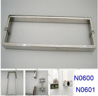 China SUS304 Polished Chrome shower handle / glass door handle N0600 N0601 for sale