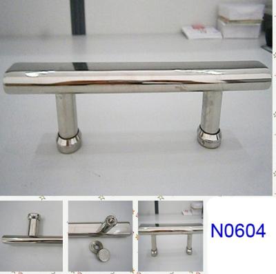 China SUS304 Polished Chrome shower handle / glass door handle N0604 for sale