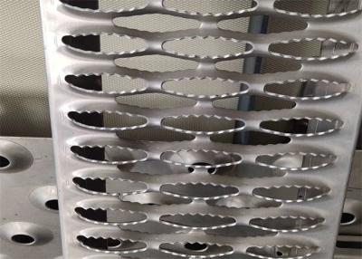 China Slip Resistant 3.5mm Stainless Steel Perforated Sheet Safety Anti Skid Plate Walkway Mesh for sale