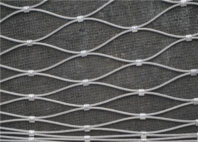 China 7 × 19 Eco Friendly Ferrule Rope Mesh For Plant Climbing Net / Plant Support for sale