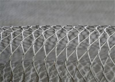 China  Pliability 7x7 Aviary Wire Mesh SUS 316 Stainless Steel Cable Webnet 30x30mm for sale