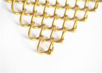 Metal Chain Coil Drapery Stainless Steel Wire Mesh Fireplace