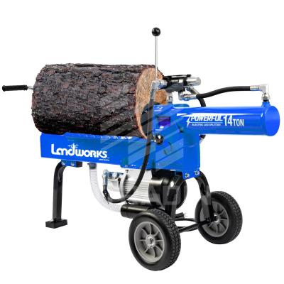 China 14 Ton Log Splitter Machine With Duty 2.5HP 15amp 1800W Electric Motor for sale