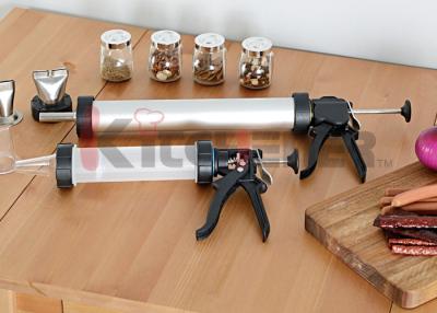 China Two Nozzle Plastic Jerky Blaster Non Corrosive Tube With Heavy Duty Drive / Handle for sale