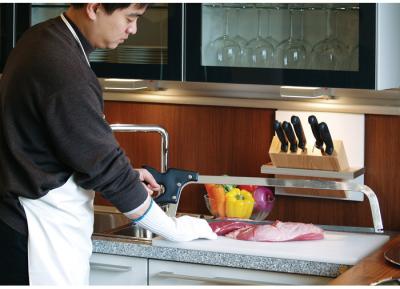 Chine La viande manuelle de poignée en nylon de FDA a vu avec l'anti lame réglable d'acier au carbone de rouille à vendre