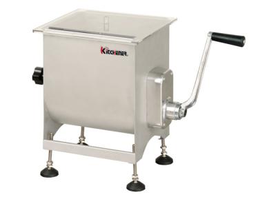 China Heavy Duty Stainless Steel Meat Mixer Hand Crank For Commercial Meat Mincer for sale
