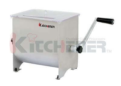 China Manual Commercial Meat Mixer Grinder , 50 Lb Meat Mixer With Large Handle for sale