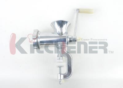 China Hand Powered Manual Meat Grinder Stainless Steel Heavy Duty For Processing / Yielding for sale