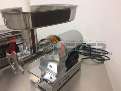 China Stainless Steel Electric Meat Shredder Machine With Steel Coarse / Medium Cutting Plate for sale