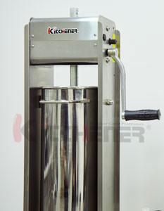 China Embutidora comercial de la salchicha del llenador de la salchicha 3L, máquina del fabricante de la carne de la velocidad dual 7LB en venta