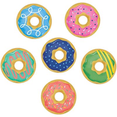 China CMYK Printing Colorful Donuts Theme Party Mid Century Mod for sale