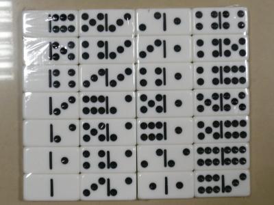 China Plastic Melamine Mexican Double Nine Dominoes Set Custom for sale
