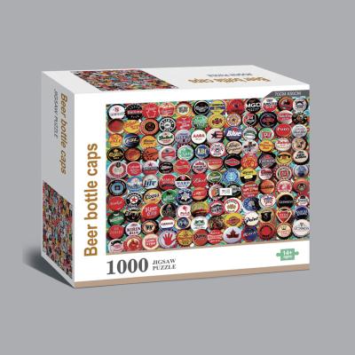 中国 個人化された大人のゲームのジグソー パズルの印刷物の習慣1000部分 販売のため