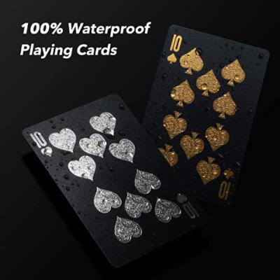 China PET Gold Foil Playing Cards Offset Print Custom Board Game Cards for sale