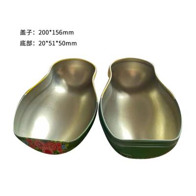 China Recycled Metal Tin Cookie Containers Storage Tin Cans For Food Packaging for sale