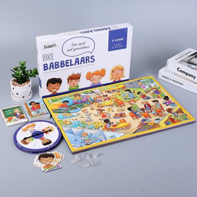 China ODM FSC Paper Family Educational Board Games For Preschoolers Eco Friendly for sale