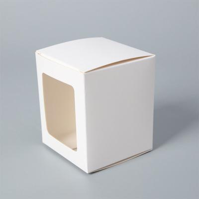 China Small White Custom Printed Cardboard Boxes 11oz Mug Packaging Box for sale