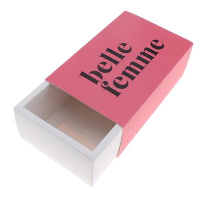 China Caja plegable de papel de Kraft de la cartulina del estilo de la caja de cerillas que empaqueta la impresión modificada para requisitos particulares en venta