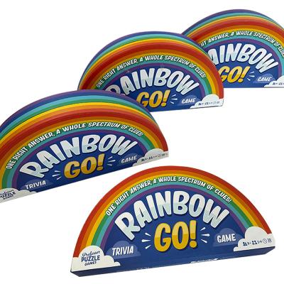 中国 CMYKの虹は困惑の包装のための注文の印刷された板紙箱を形づける 販売のため