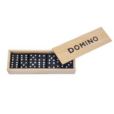 China Melamine 28PCS Plastic Board Game Domino Set For Kid for sale