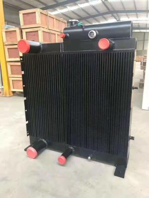 China Zhonglian / Trinity Pump Truck Parts Plate Fin Radiator Assembly for sale