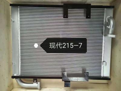 China Hyundai R215-7 Excavator Hydraulic Oil Radiator Fast Heat Dissipation for sale