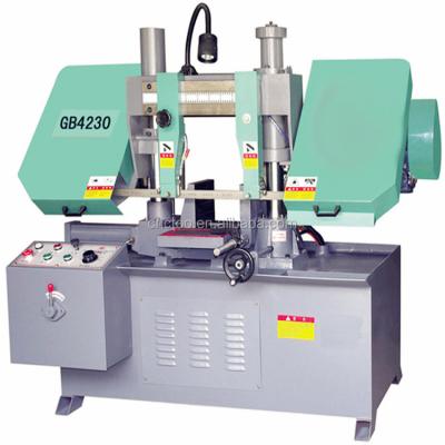 China Horizontal Metal Cutting Machine GH4230 Hydraulic Pressure Band Saw Machine for sale