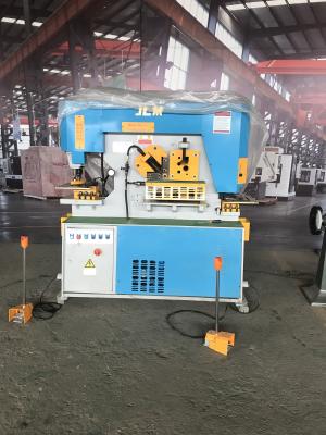 China Energy Saving Hydraulic Ironworker Machine Combined Punching And Shearing for sale