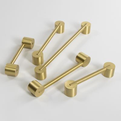 China decorative brass door handles embedded cabinet door pull handle door handle for sale