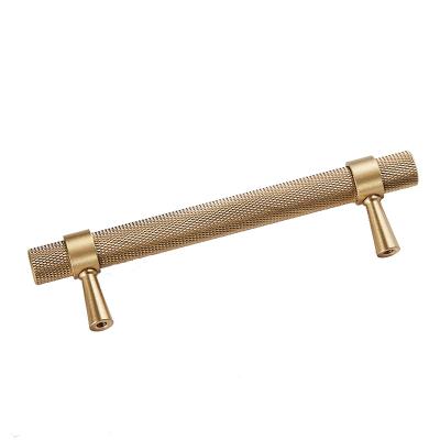 China Factory Selling Furniture Cabinets Door Handle Simple Nordic Drawer Knobs Wardrobe Double Hole Pull for sale