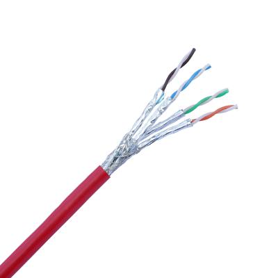 China 305M/Roll Cat6a UTP Cable for Network 23AWG 4 Pairs Twisted Inner Conductor Bc Copper for sale