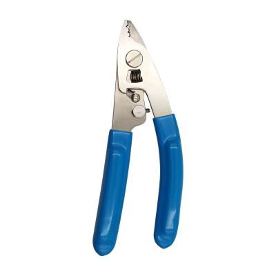 China FTTH Tools VCFS-30 Three-Port Stripping Pliers for Stripping Optical Fiber Cable for sale