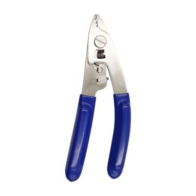 China Stainless Steel VCFS-20 Fiber Strippers Optic Stripping Plier Tool for in FTTH Network for sale