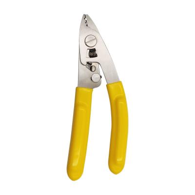China FTTH Fiber Optic Cable Stripping Tools Cfs-3 Three Hole Miller Plier with High Precision for sale