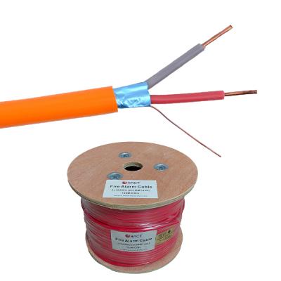 China Fire Resistant ABS Alarm Cable 2x2x0.5 with White PVC Jacket and Copper Conductor for sale