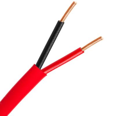 Китай Al/Foil Shield Bare Copper Wire Core Fire Alarm Cable 2 Core 1.5mm FPLR FPLP PH120 Огнеупорный кабель продается