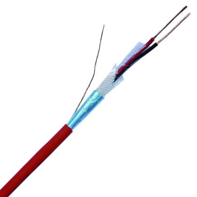 China 2 Cores Fire Alarm Cable Screened Heat Resistant UL Listed FPLR FPLP for sale
