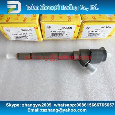 China Injector comum genuíno 0445110253 do trilho de BOSCH, 0445110254 para 33800-27800 à venda