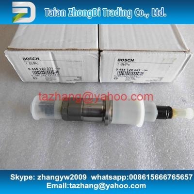 China Injector comum genuíno 0445120059 do trilho de BOSCH, 0445120231, 4945969, 3976372, 5263262 à venda