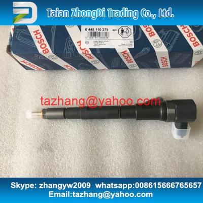 China BOSCH Genuine common rail injector 0445110279/0445110186 for Starex 33800-4A000 for sale