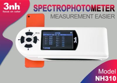 China 3NH Portable Spectrophotometer Colorimeter Italy USB Cable Color Inspection Instruments NH310 for sale